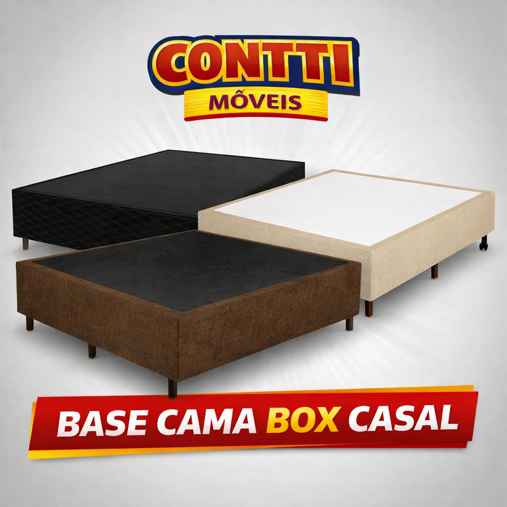 Base Cama Box Casal