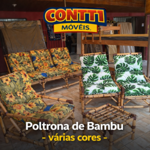 Poltrona de Bambu - Estampas variadas